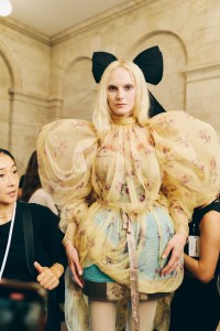 Backstage at Marc Jacobs Fall 2025