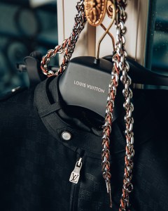 Mason Thames gets ready for Louis Vuitton Spring 2026 in Paris.