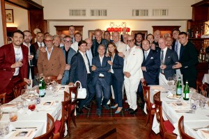 Key Italian executives turned out for the Mitchells dinner in Milan.