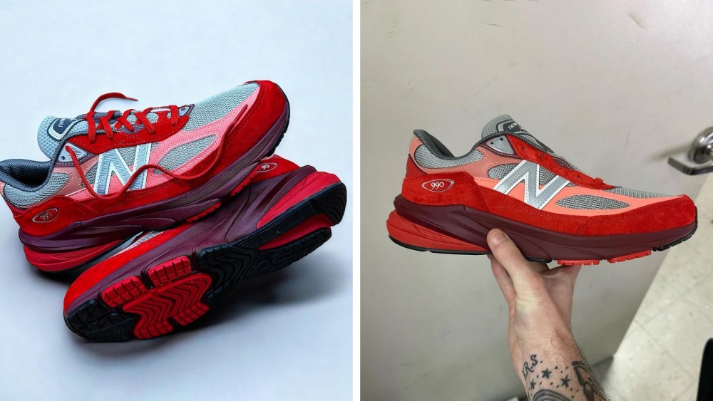 New Balance 990v6 Community Red