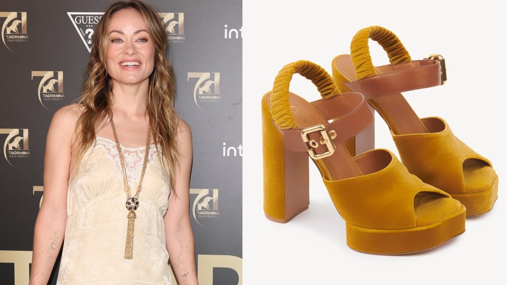 Olivia Wilde attends the photo call at the 71st Taormina Film Festival on Friday in Taormina, Italy.