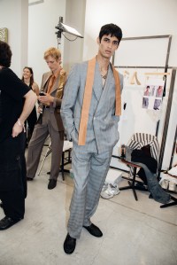 Backstage at Paul Smith Men's Spring 2026 Ready-to-Wear Collection at Milan Men's Fashion Week