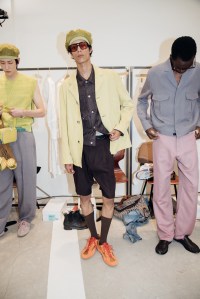 Backstage at Paul Smith Men's Spring 2026 Ready-to-Wear Collection at Milan Men's Fashion Week