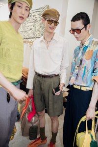 Backstage at Paul Smith Men's Spring 2026 Ready-to-Wear Collection at Milan Men's Fashion Week