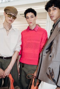Backstage at Paul Smith Men's Spring 2026 Ready-to-Wear Collection at Milan Men's Fashion Week