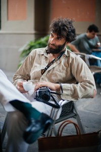 Street style at Pitti Uomo 108 in Florence, Italy, 2025.