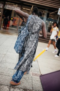 Street style at Pitti Uomo 108 in Florence, Italy, 2025.