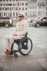 Street style at Pitti Uomo 108 in Florence, Italy, 2025.