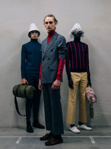 Backstage at Prada Men's Spring 2026 Ready-to-Wear Collection at Milan Men's Fashion Week