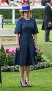 ASCOT, ENGLAND - JUNE 16:  Princess Beatrice attends day 3 of Royal Ascot at Ascot Racecourse on June 16, 2016 in Ascot, England.  (Photo by Samir Hussein/WireImage)