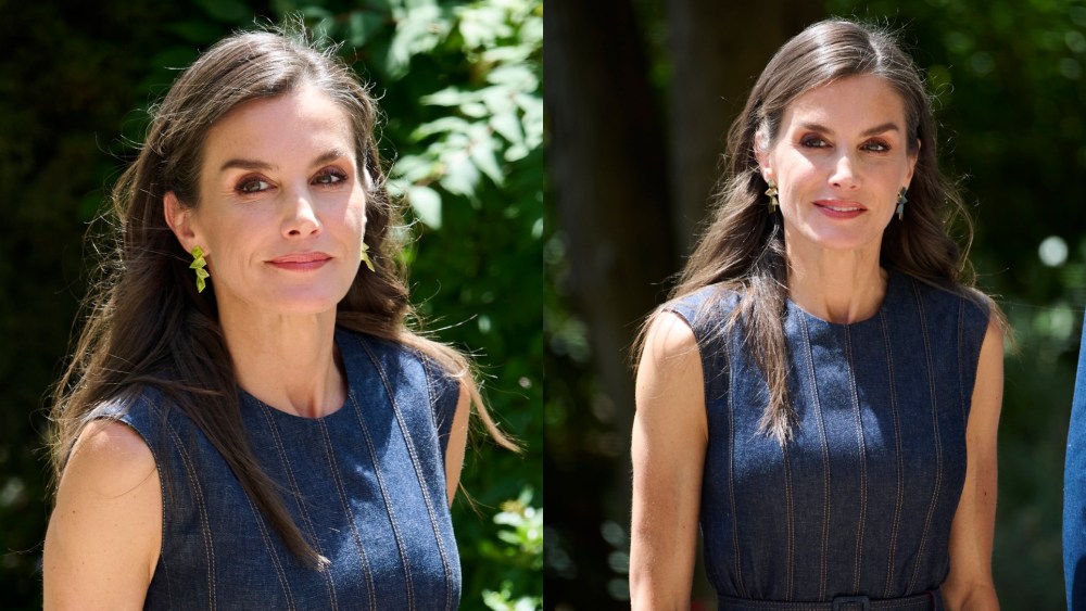 MONTSERRAT, SPAIN - JUNE 23: Queen Letizia of Spain attends the ceremony to celebrate the 1000th anniversary of the foundation of the Monastery of Montserrat on June 23, 2025 in Montserrat, Spain. (Photo by Carlos Alvarez/Getty Images)