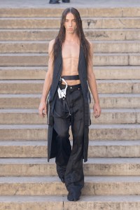 Rick Owens Men’s Spring 202 ready-to-wear collection at Paris Fashion Week