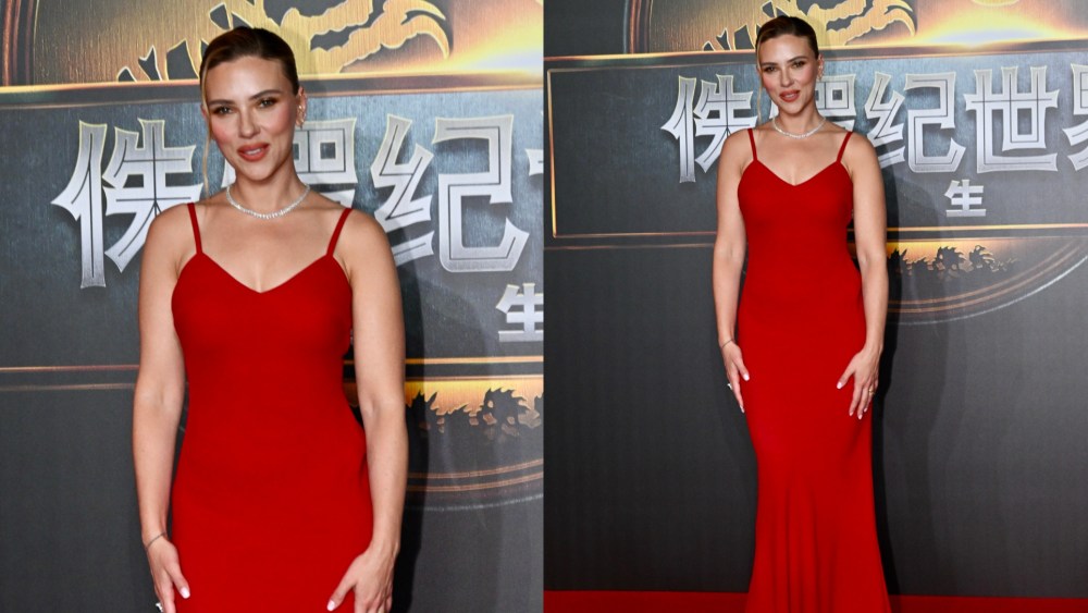 Scarlett Johansson attends the premiere of 'Jurassic World Rebirth' on June 29, 2025 in Shanghai.