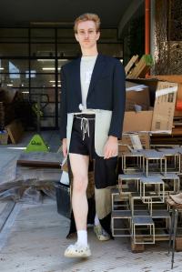 Simon Cracker Spring 2026 Ready-to-Wear Collection at Milan Mne's Fashion Week