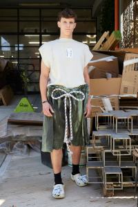 Simon Cracker Spring 2026 Ready-to-Wear Collection at Milan Mne's Fashion Week