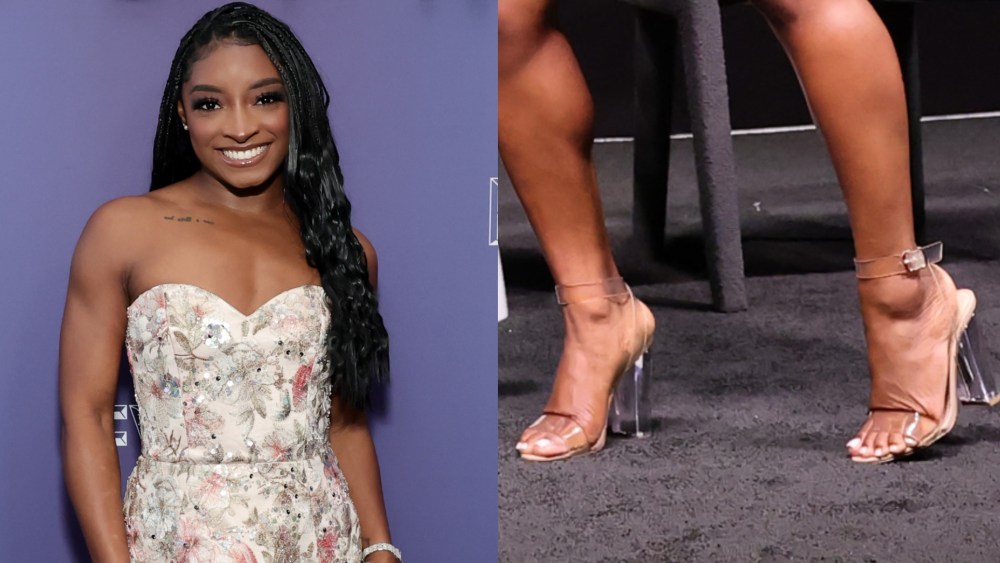 Simone Biles attends Netflix's FYSEE "Simone Biles Rising" ATAS Official at Hollywood Athletic Club on Monday in Hollywood, California.
