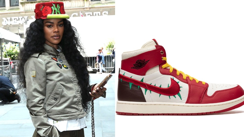 Teyana Taylor Shows How to Style Her Air Jordan 1  'A Rose From Harlem' Sneakers on 'Jenna & Friends'