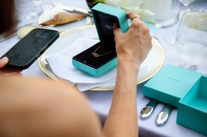 The scene at the Tiffany & Co. dinner