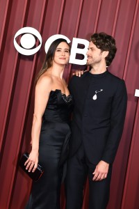 Ericka Hunter and Aaron Tveit