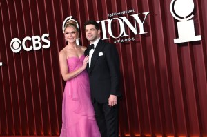 Ashley Spencer and Jeremy Jordan