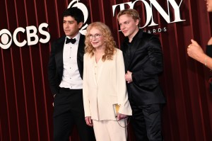 Mia Farrow and Ronan Farrow