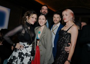 Mia Criss, Zachary Quinto and Busy Philipps