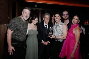 Joey Fatone, Ella Stiller, Ben Stiller, Darren Criss and JC Chasez