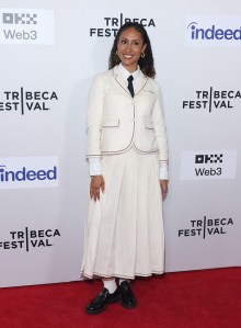 NEW YORK, NEW YORK - JUNE 05: Elaine Welteroth attends "She Runs The World" Premiere - 2025 Tribeca Festival at SVA Theater on June 05, 2025 in New York City. (Photo by Rob Kim/Getty Images for Tribeca Festival)