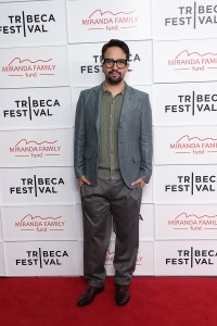 NEW YORK, NEW YORK - JUNE 09: Lin-Manuel Miranda attends the Colectivo Films Premiere during 2025 Tribeca Festival at Spring Studios on June 09, 2025 in New York City.  (Photo by Rob Kim/Getty Images for Tribeca Festival)