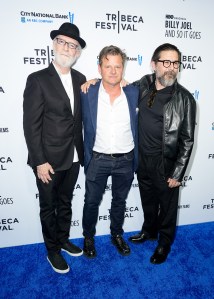 Gary Goetzman, Steve Zahn, Rick Gomez at the "Billy Joel: And So It Goes" world premiere at the Tribeca Festival opening night held at Beacon Theatre on June 04, 2025 in New York, New York.