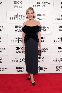 NEW YORK, NEW YORK - JUNE 09: Allison Janney attends the "Everything's Going To Be Great" premiere during the 2025 Tribeca Festival at BMCC Theater on June 09, 2025 in New York City. (Photo by Dia Dipasupil/Getty Images for Tribeca Festival)