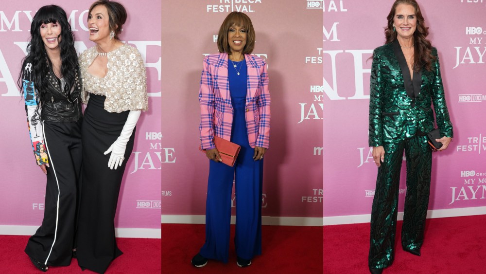The best shoes at 'My Mom Jayne: A Film By Mariska Hargitay' Tribeca Festival premiere in New York City