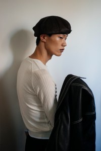 Backstage at Wales Bonner Men's Spring 2026 Ready-to-Wear Collection at Paris Men's Fashion Week