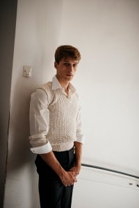 Backstage at Wales Bonner Men's Spring 2026 Ready-to-Wear Collection at Paris Men's Fashion Week