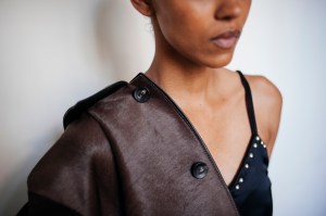 Backstage at Wales Bonner Men's Spring 2026 Ready-to-Wear Collection at Paris Men's Fashion Week