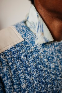 Backstage at Wales Bonner Men's Spring 2026 Ready-to-Wear Collection at Paris Men's Fashion Week