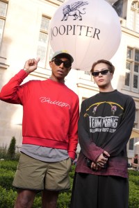 Pharrell Williams and Jackson Wang