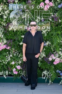 LONDON, ENGLAND - JUNE 30: Julian Macdonald OBE in the AELTC's Parkside Suite in No.1 Court at The Championships 2025. Held at All England Lawn Tennis and Croquet Club, Wimbledon. Day 1, on June 30, 2025 in London, England. (Photo by Stuart C. Wilson/Getty Images for AELTC)