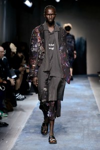 Yohji Yamamoto Pour Homme Men's Spring 2026 Ready-to-Wear Collection at Paris Men's Fashion Week