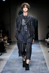 Yohji Yamamoto Pour Homme Men's Spring 2026 Ready-to-Wear Collection at Paris Men's Fashion Week