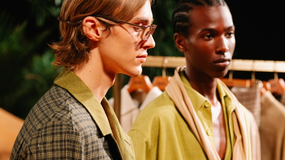 Backstage at Zegna Men's Spring 2026
