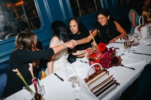 Mariska Hargitay, Lucy Liu, Inez van Lamsweerde, and Nili Lotan