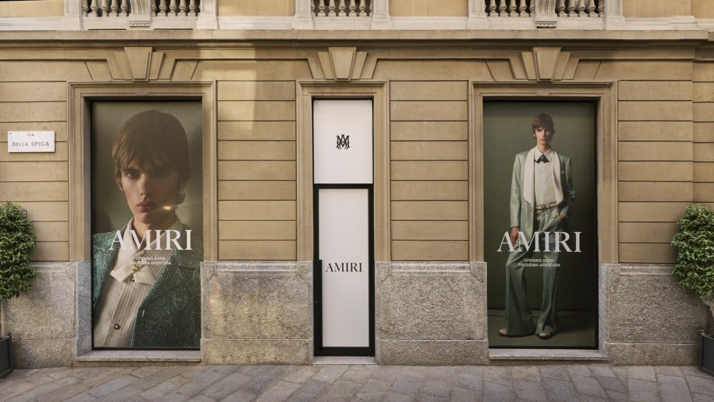 Amiri's new flagship store in Milan