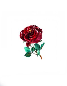 Anna Hu La Rose Gracieuse Brooch