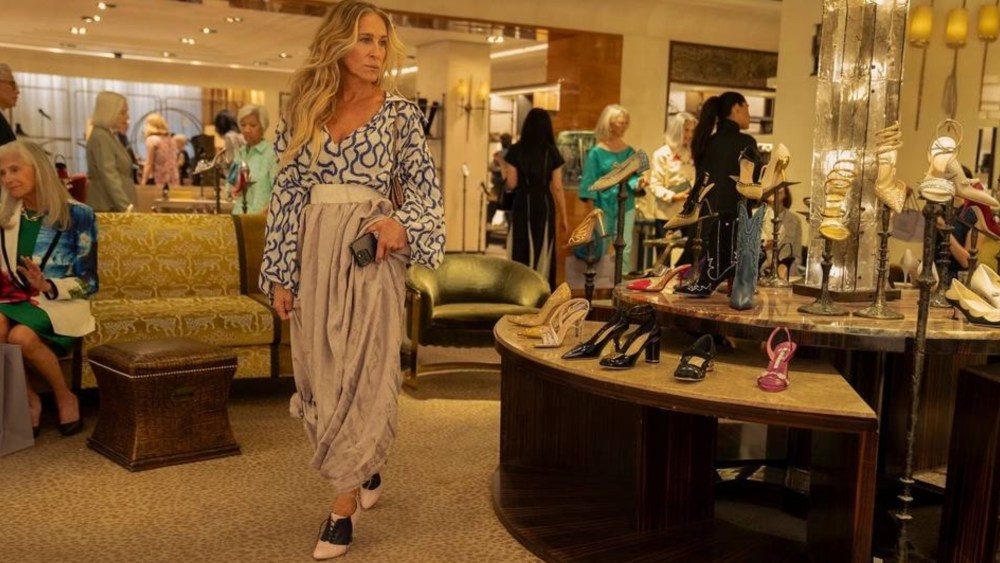 Sarah Jessica Parker as Carrie Bradshaw in And Just Like That.