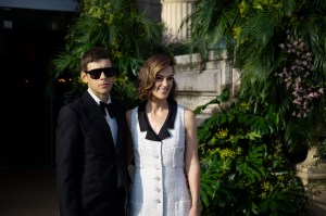 James Righton and Keira Knightley