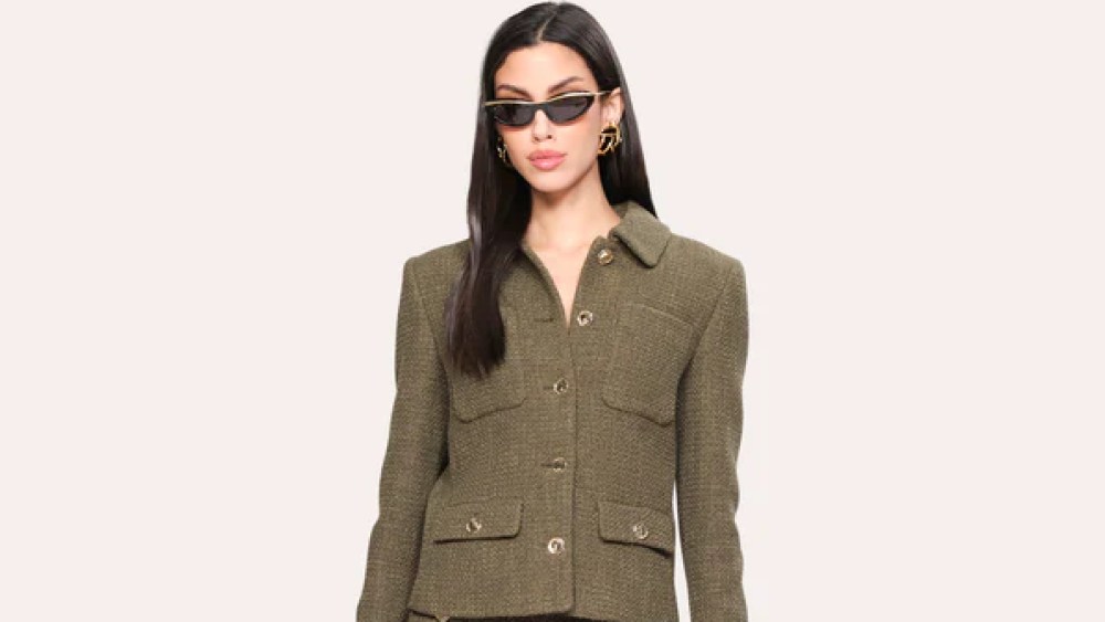 A fall look from Elie Tahari.