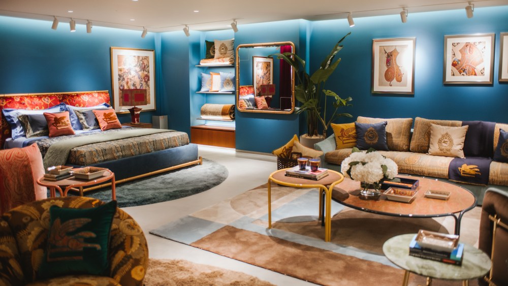 The Etro Home store and showroom in Tokyo, Japan.