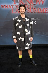 Adam Bucci at the "I Know What You Did Last Summer" Los Angeles Premiere held at The United Theater on Broadway on July 14, 2025 in Los Angeles, California.