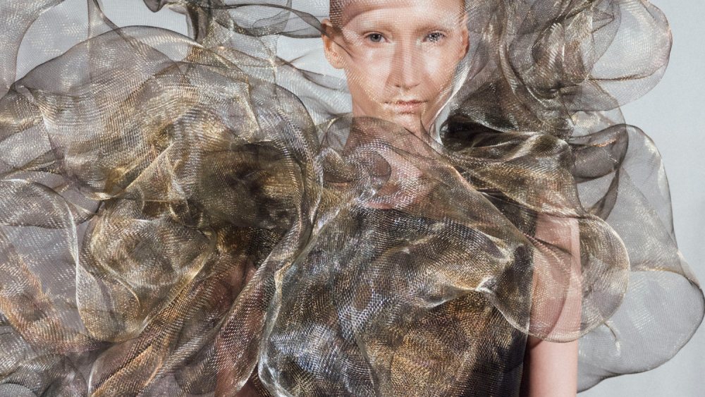 Backstage at the Iris Van Herpen show as part of Haute Couture Fall/Winter 2025 on July 07, 2025 in Paris, France.